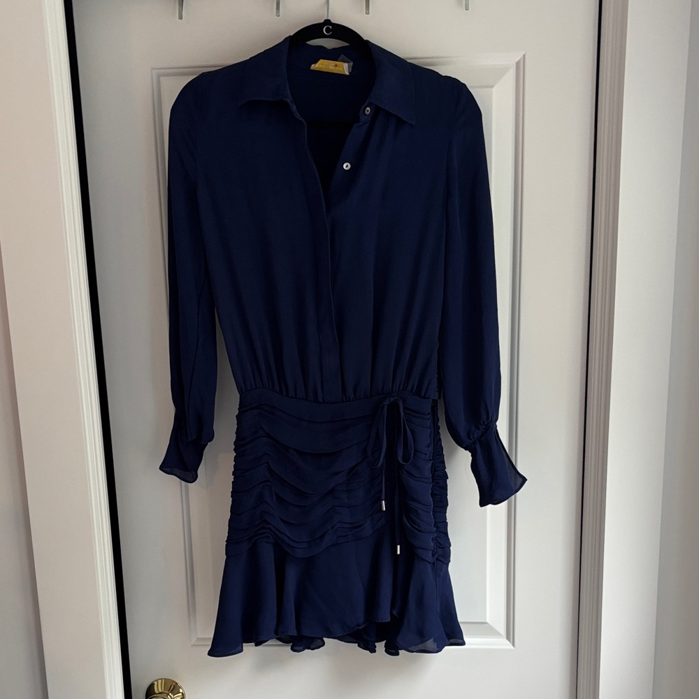 Ramy Brook Elegant Navy Blue Dress